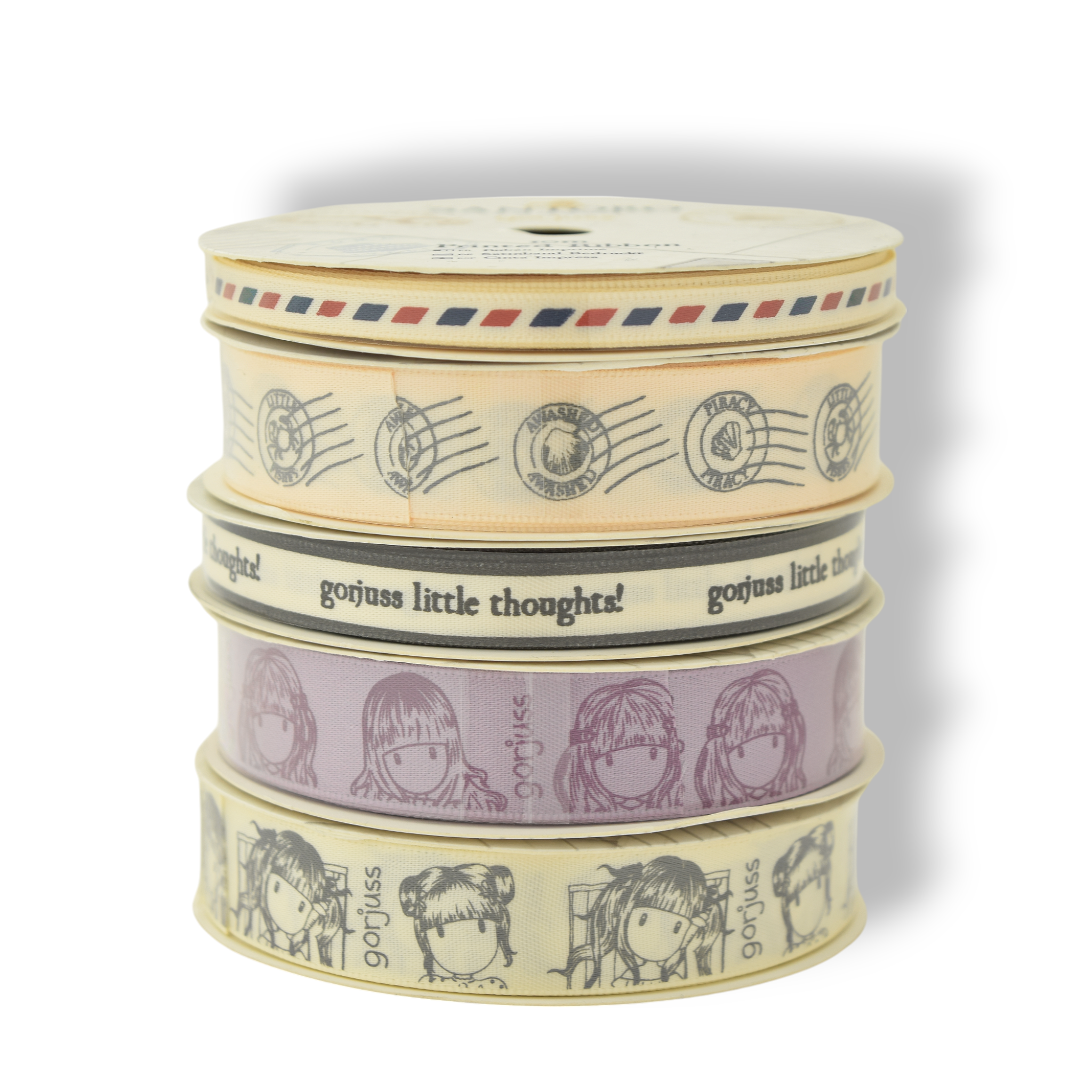Santoro - Ribbon Roll 5 pack